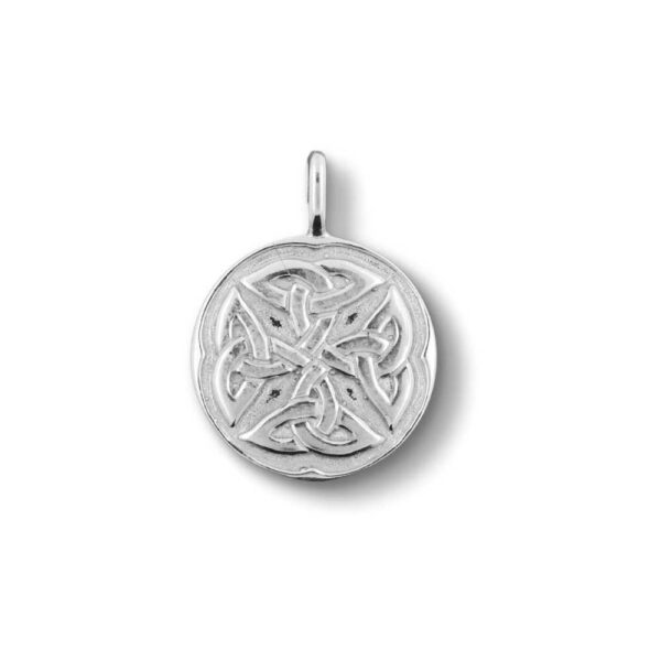 stříbrný přívěsek keltský amulet uzel