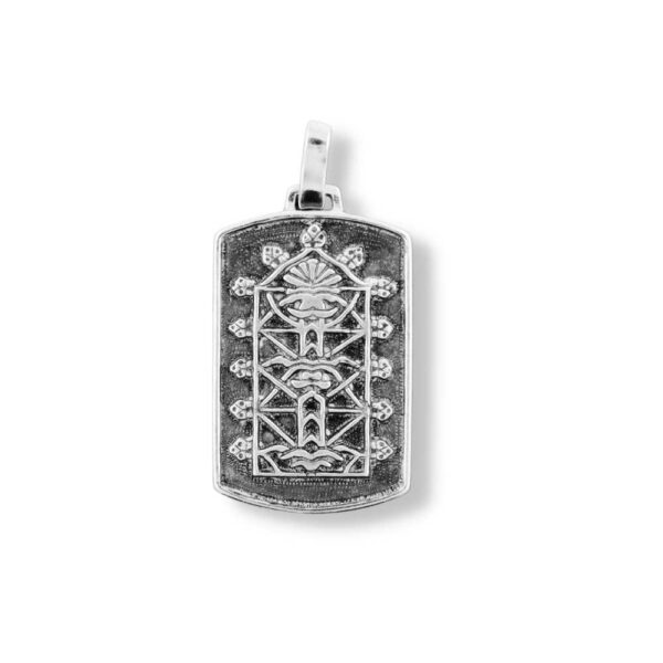 stříbrný přívěsek amulet babylonský strom moudrosti
