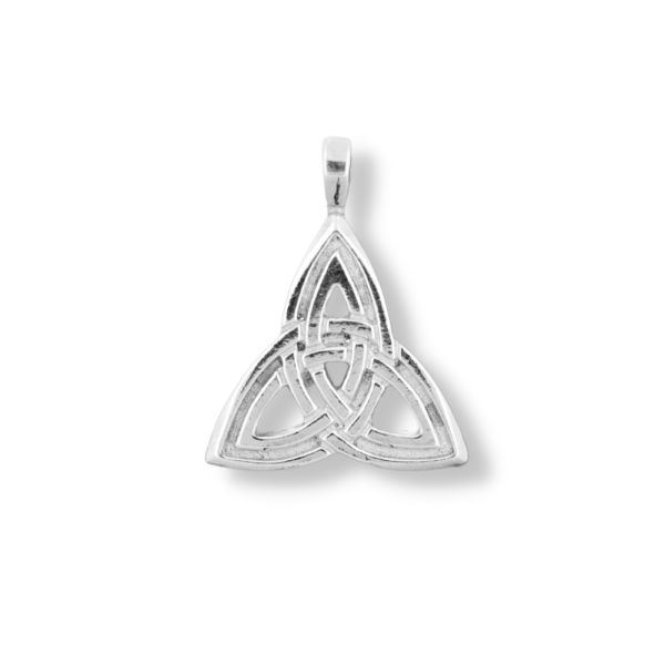 stříbrný přívěsek keltský amulet uzel