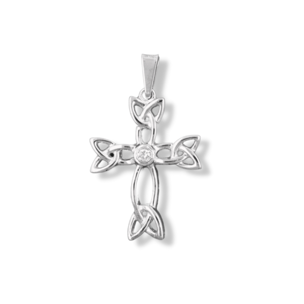 stříbrný přívěsek keltský kříž pánské šperky
