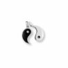 stříbrný přívěsek yin yang