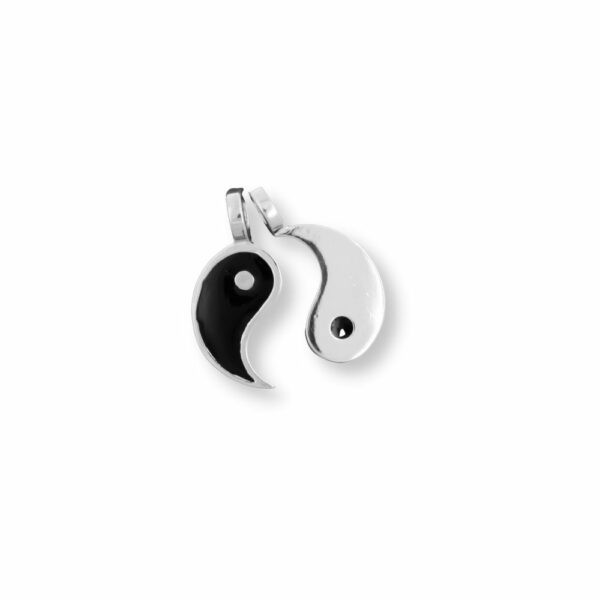 stříbrný přívěsek yin yang