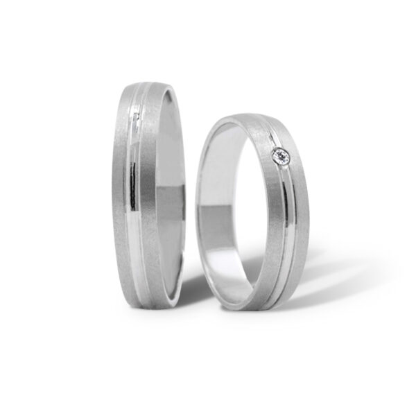 stříbrné snubní prsteny simon a isabelle